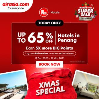 AirAsia Hotels in Penang Promotion Up To 65% OFF (18 December 2020)
