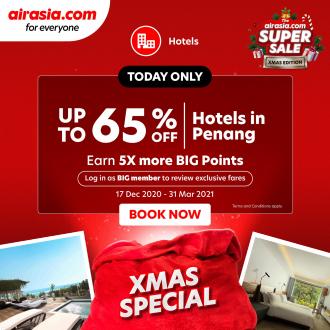 AirAsia Hotels in Penang Promotion Up To 65% OFF (18 Dec 2020)
