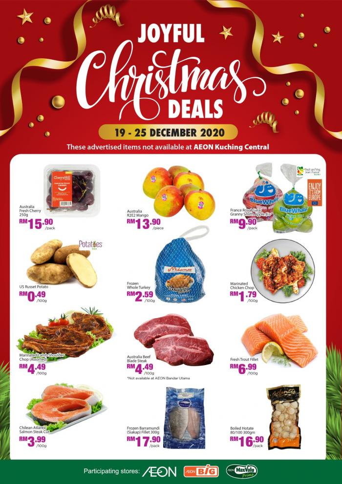 AEON BiG Joyful Christmas Deals Promotion (19 December 2020 - 25 December 2020)