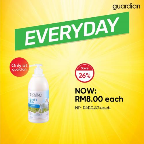 Guardian December Everyday Best Value Guardian Products Promotion (4 December 2020 - 3 January 2021)
