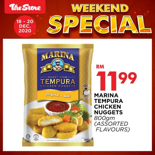 The Store Weekend Promotion (18 December 2020 - 20 December 2020)