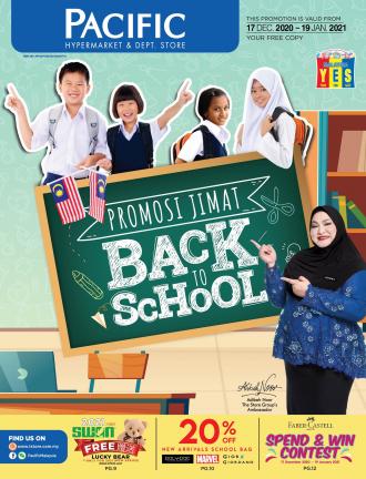 Pacific Hypermarket Back to School Promotion Catalogue (17 December 2020 - 19 January 2021)