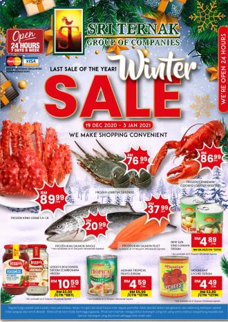 Sri Ternak & ST Rosyam Mart Winter Sale Promotion (19 December 2020 - 3 January 2021)