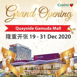 Caring Pharmacy Quayside Mall Opening Promotion (19 December 2020 - 31 December 2020)