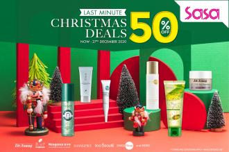 Sasa Skincare Christmas Deals Promotion Up To 50% OFF (valid until 27 December 2020)