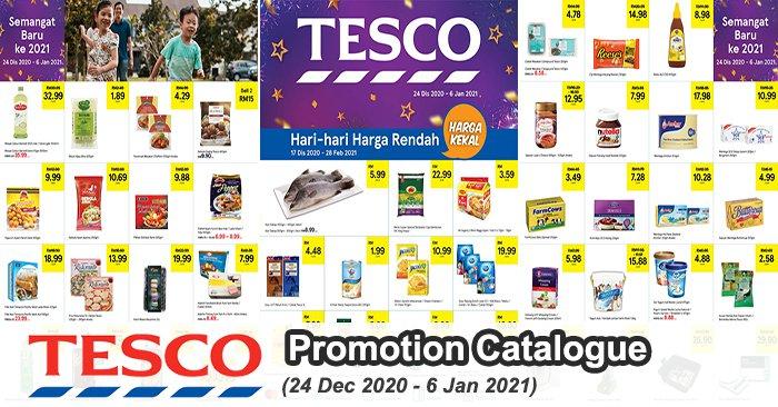 Tesco Promotion Catalogue (24 Dec 2020 - 6 Jan 2021)