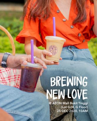 Coffee Bean AEON Bukit Tinggi Klang Opening Promotion Buy 1 FREE 1 (25 December 2020 - 8 January 2021)