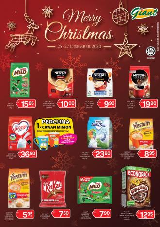 Giant Nestle Christmas Promotion (25 Dec 2020 - 27 Dec 2020)