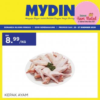 MYDIN Weekend Promotion (25 December 2020 - 27 December 2020)