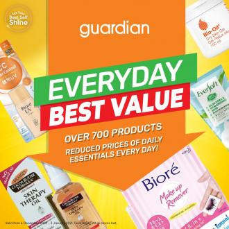 Guardian December Everyday Best Value Skin Care Promotion (4 December 2020 - 3 January 2021)