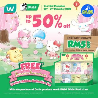 Watsons Online Darlie Year End Promotion Up To 50% OFF (28 Dec 2020 - 31 Dec 2020)