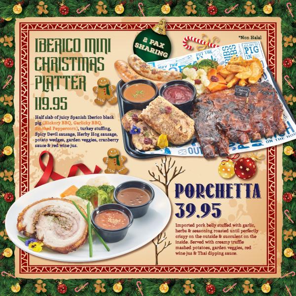 Morganfield's Christmas Promotion (valid until 3 January 2021)