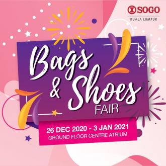 SOGO Kuala Lumpur Bags & Shoes Fair Sale (26 December 2020 - 3 January 2021)