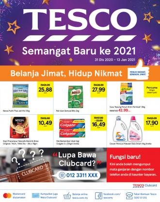 Tesco New Year Promotion Catalogue (31 December 2020 - 13 January 2021)
