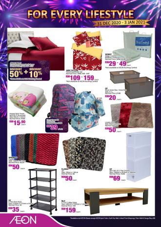 AEON New Year Promotion (31 Dec 2020 - 3 Jan 2021)