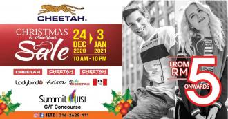 Cheetah Christmas & New Year Sale at Summit USJ (24 Dec 2020 - 3 Jan 2021)