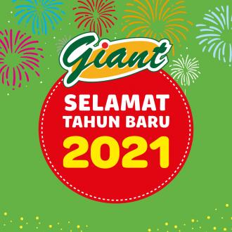 Giant New Year Home Essentials Promotion (1 January 2021 - 3 January 2021)