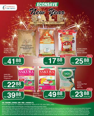 Econsave Rice New Year Sale (1 January 2021 - 10 January 2021)