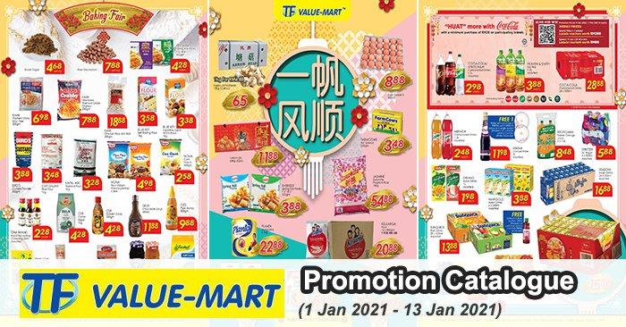 TF Value-Mart New Year Promotion Catalogue (1 Jan 2021 - 13 Jan 2021)