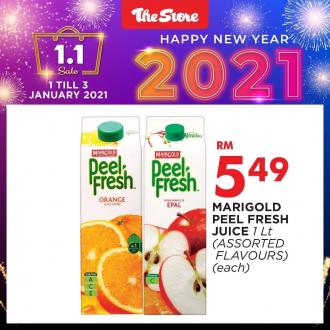 The Store New Year 2021 Promotion (1 January 2021 - 3 January 2021)