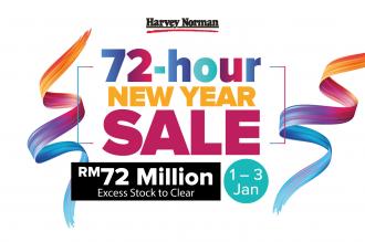 Harvey Norman 72-Hour New Year Sale (1 January 2021 - 3 January 2021)