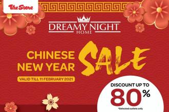 The Store Dreamy Night Bedding Sets CNY Sale Discount Up To 80% (valid until 11 Feb 2021)