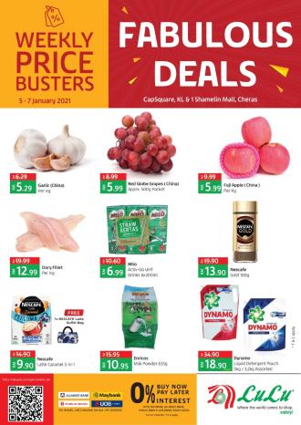 LuLu Hypermarket Fabulous Deals Promotion (5 January 2021 - 7 January 2021)
