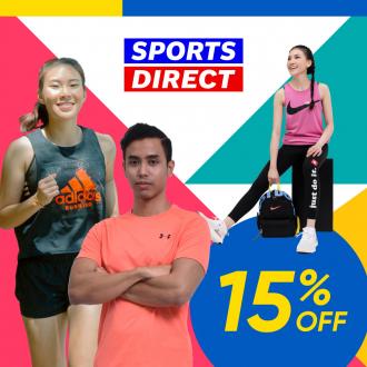 Sports Direct 15% OFF Promotion with Touch 'n Go eWallet (4 Jan 2021 - 17 Jan 2021)