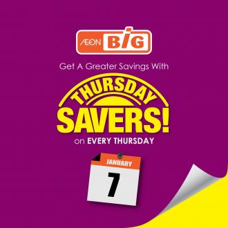 AEON BiG Thursday Savers Promotion (7 January 2021)