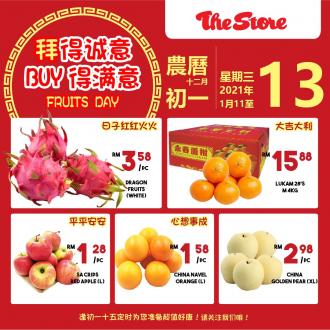 The Store Fresh Fruit Promotion (11 Jan 2021 - 13 Jan 2021)