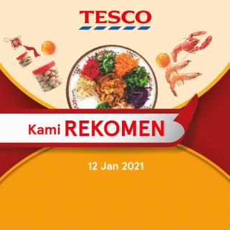 Tesco CNY REKOMEN Promotion published on 12 January 2021