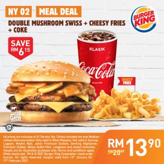 Burger King FREE Digital Coupon Promotion (13 Jan 2021 - 17 Feb 2021)