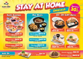 Sushi King Stay At Home Deals Promotion Save Up To 30% OFF