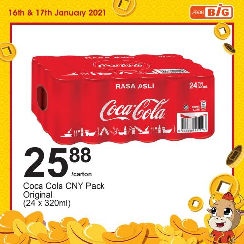 Coca-Cola CNY Pack Original (24 x 320ml) @ RM25.88