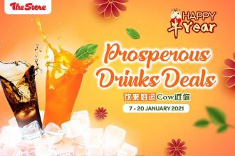 The Store CNY Prosperous Drinks Deals Promotion (7 January 2021 - 20 January 2021)