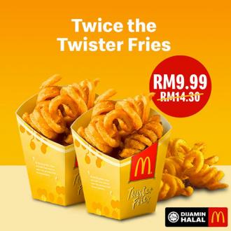McDonald's Twister Fries Combo Promotion (valid until 3 Feb 2021)