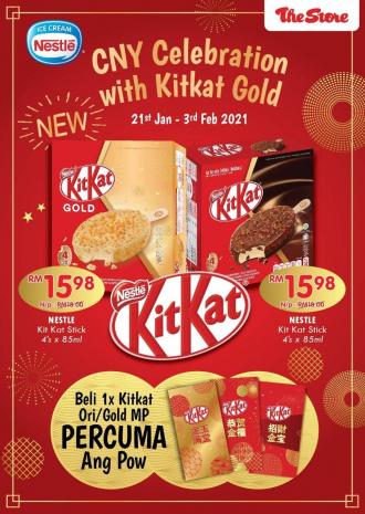 The Store Kitkat Ice Cream CNY Promotion FREE Ang Pow (21 Jan 2021 - 3 Feb 2021)