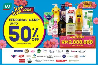 Watsons Personal Care Sale Up To 50% OFF (21 January 2021 - 25 January 2021)