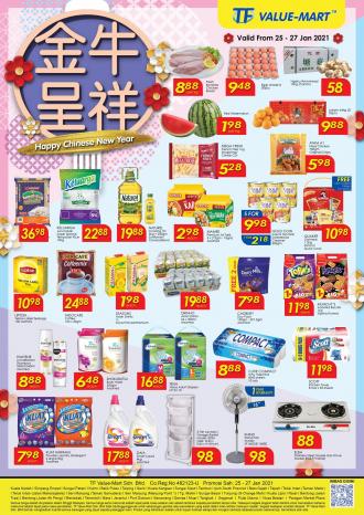 TF Value-Mart Chinese New Year Promotion (25 January 2021 - 27 January 2021)