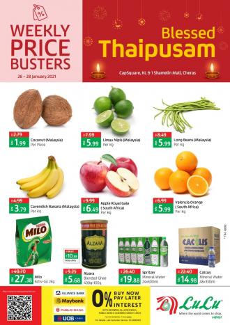 LuLu Hypermarket Thaipusam Promotion (26 January 2021 - 28 January 2021)