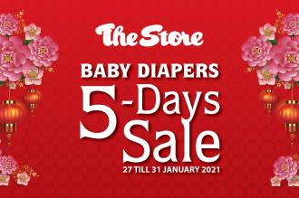 The Store Baby Diapers 5 Days Sale (27 January 2021 - 31 January 2021)