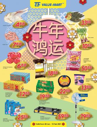 TF Value-Mart Chinese New Year Promotion Catalogue (28 January 2021 - 10 February 2021)