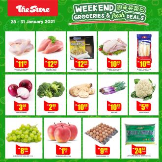 The Store Weekend Groceries & Fresh Deals Promotion (28 January 2021 - 31 January 2021)