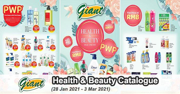 Giant Health & Beauty Promotion Catalogue (28 Jan 2021 - 3 Mar 2021)