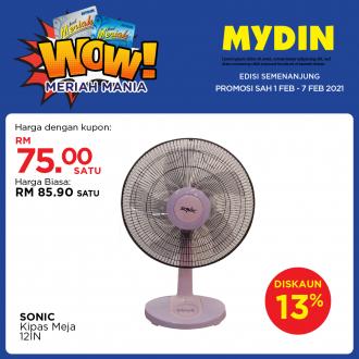 MYDIN Meriah Mania Coupons Promotion (1 February 2021 - 7 February 2021)