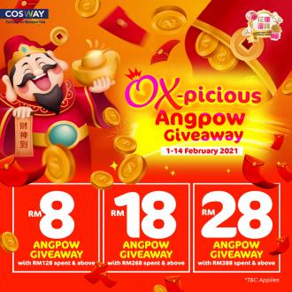 Cosway Chinese New Year Promotion Ang Pow Giveaway (1 February 2021 - 14 February 2021)