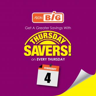 AEON BiG Thursday Savers Promotion (4 February 2021)