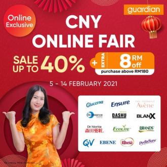 Guardian CNY Online Fair Sale Up To 40% (5 Feb 2021 - 14 Feb 2021)