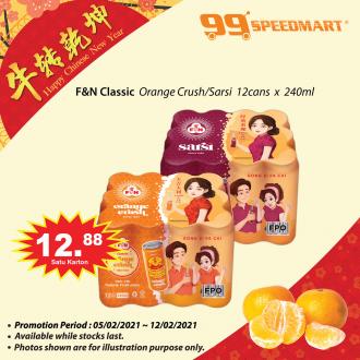 99 Speedmart Chinese New Year Promotion (5 February 2021 - 12 February 2021)