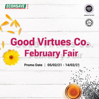 Econsave Good Virtues Co February Fair Promotion (5 February 2021 - 14 February 2021)